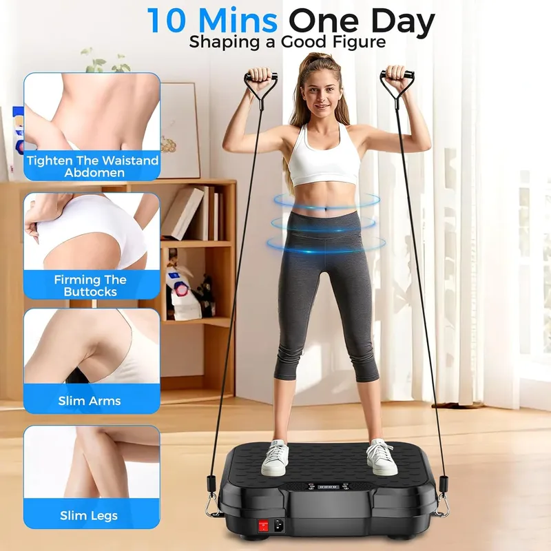 ShineMaos Vibration Plate for Lymphatic Drainage Power